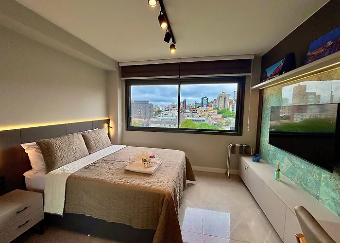 Apartamento Skyline 721- Aconchegante E Completo *